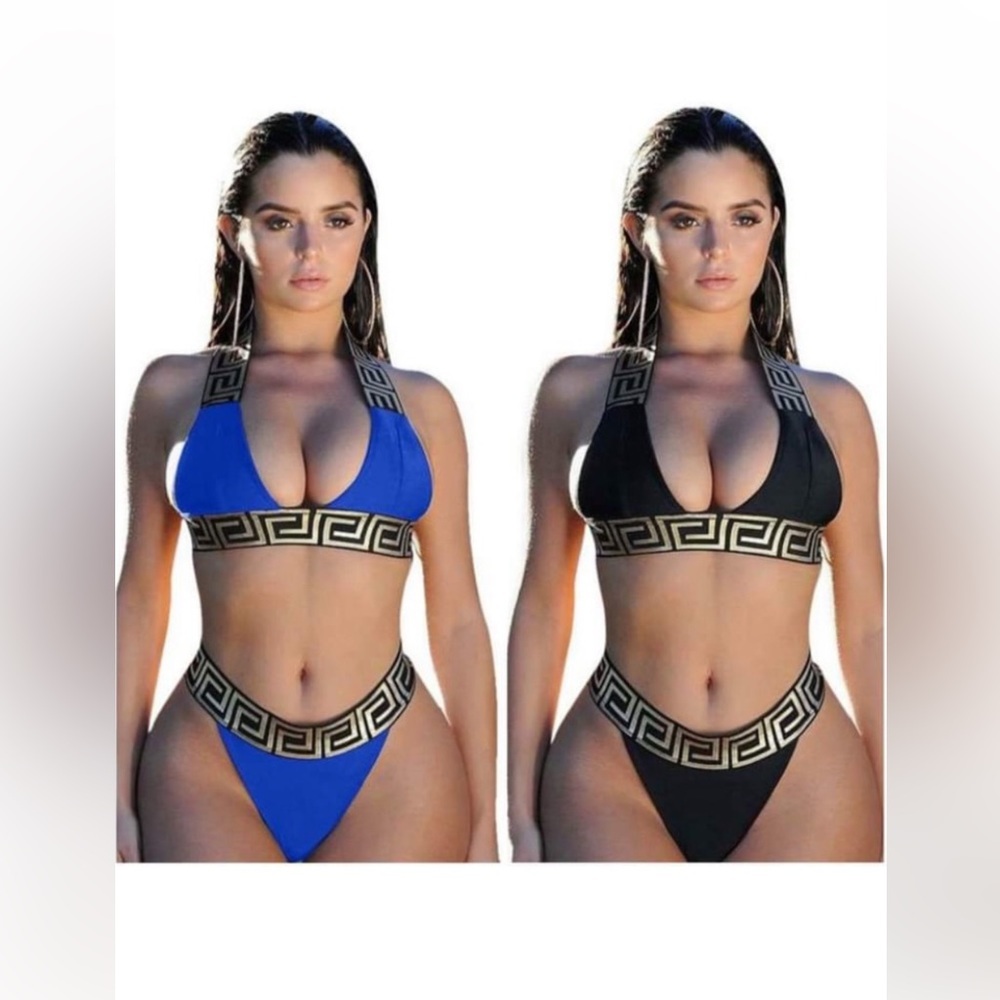 Greek Key Bikini - Picture 3 of 7